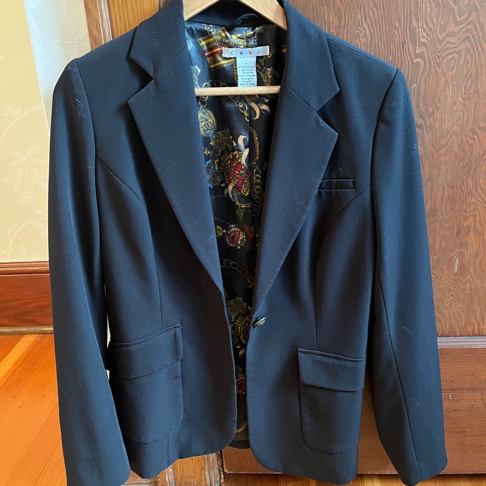 Vintage CAbi Black Blazer